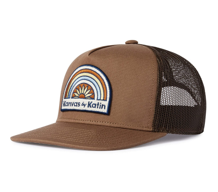 Bloom Trucker Hat - Rain Drum