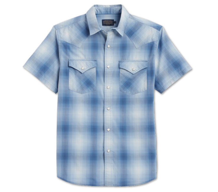 Frontier Snap Shirt - Blue Hombre