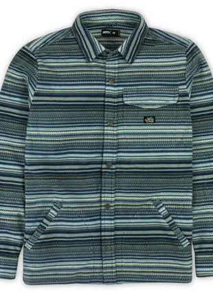 Concordia Fleece Shirt Jacket - Blue