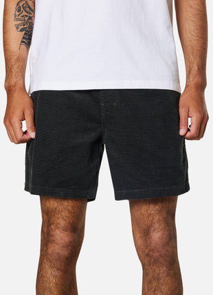 Ward Corduroy Short 6.5" - Black Wash
