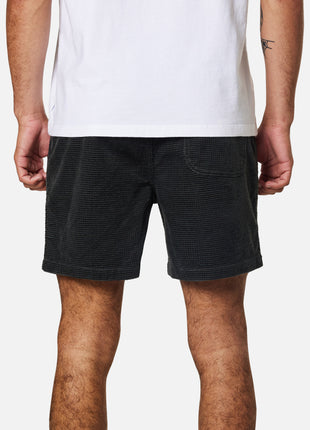 Ward Corduroy Short 6.5" - Black Wash