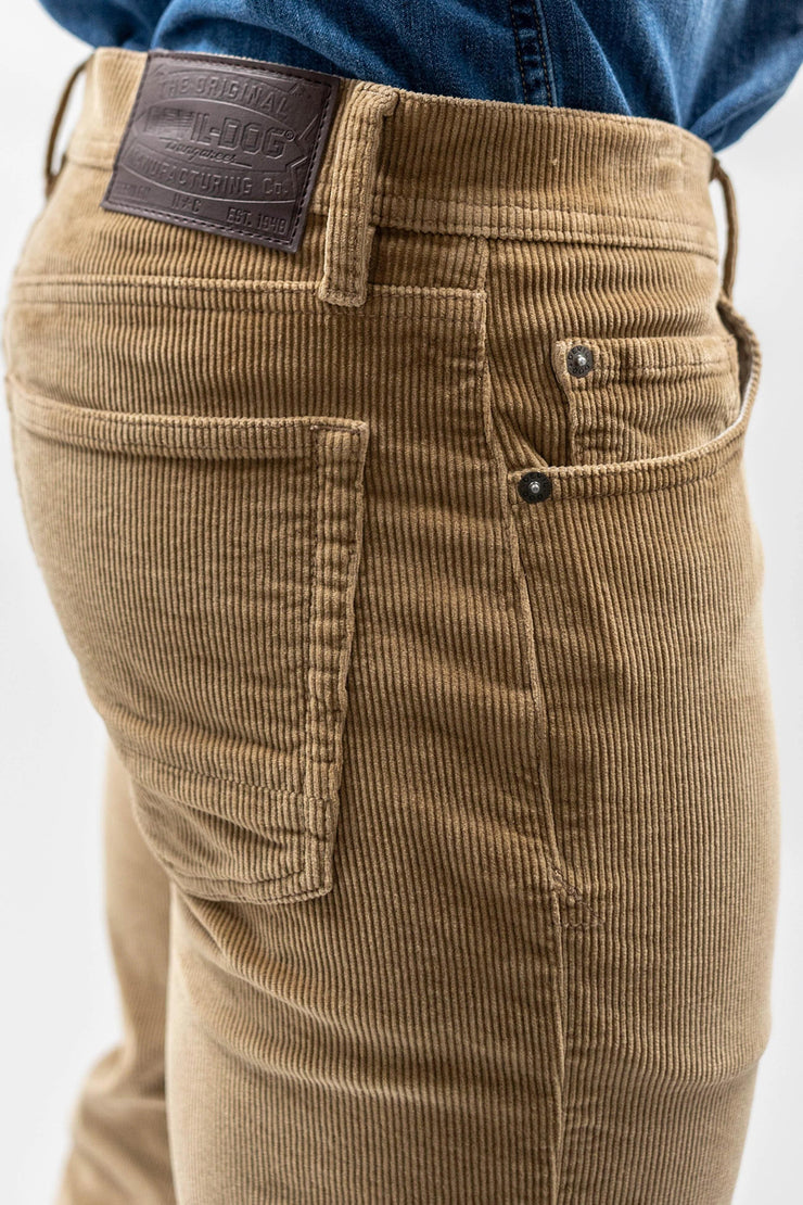 Stretch Corduroy Pant - Khaki