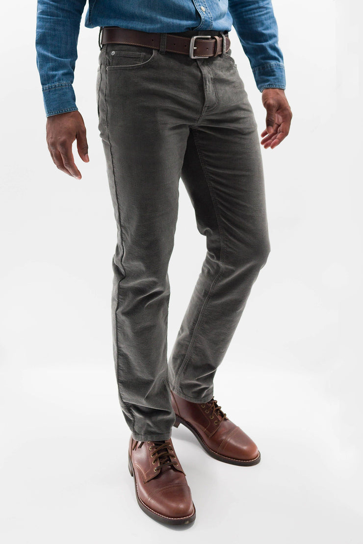 Stretch Corduroy Pant - Carbon