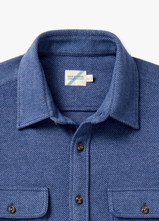 Dunewood Ultra Stretch Flannel - Navy Twill