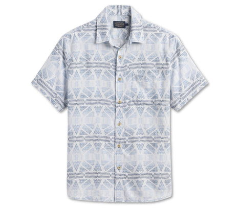Dawson Linen Shirt - Ponderosa Blue