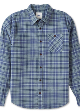 Derek Flannel - Dusty Blue