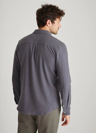 Stretch Selvage LS Shirt - India Ink