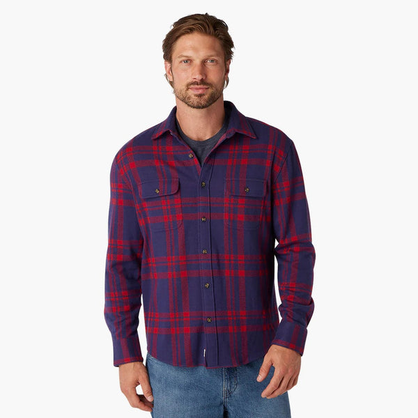 Dunewood Flannel - Nautical Red Plaid