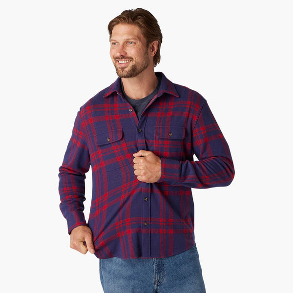 Dunewood Flannel - Nautical Red Plaid