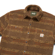 Allegheny Fleece Overshirt - Mescal Stripe
