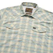 H Bar B Tech Shirt - Pool Plaid