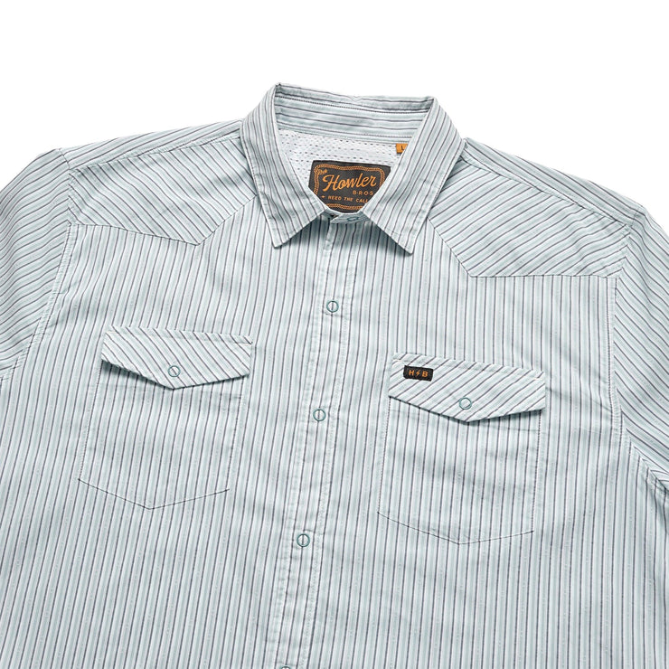 H Bar B Tech Shirt - Gambler Stripe