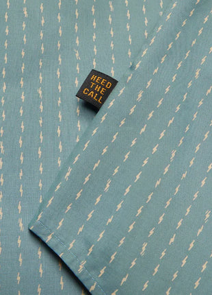 H Bar B Snap Shirt - Smoke Blue