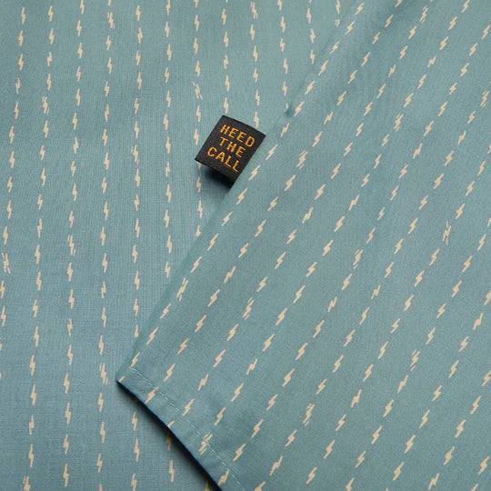 H Bar B Snap Shirt - Smoke Blue