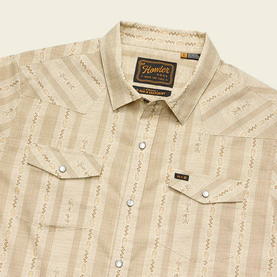 H Bar B Snap Shirt - Prairie Dust