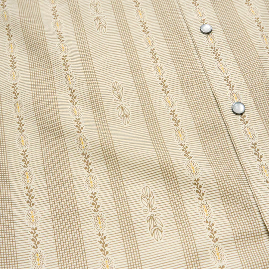 H Bar B Snap Shirt - Prairie Dust