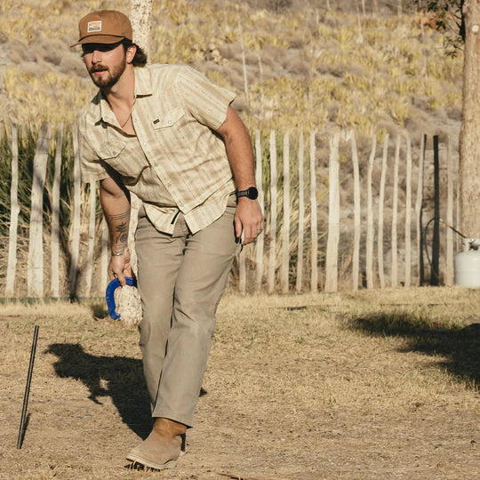 H Bar B Snap Shirt - Prairie Dust
