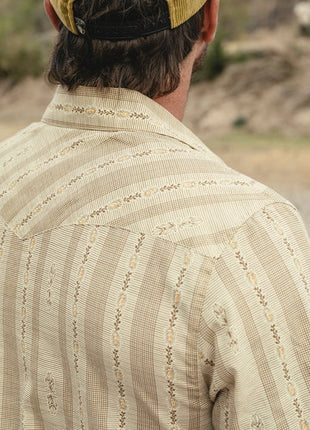 H Bar B Snap Shirt - Prairie Dust