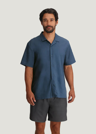 Sullivan Camp Shirt - Pacific Blue
