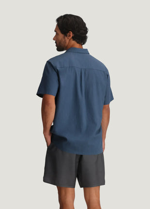 Sullivan Camp Shirt - Pacific Blue