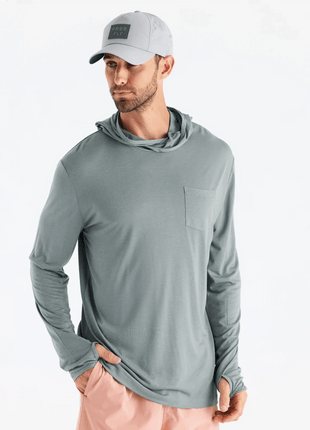 Bamboo Lightweight Hoodie - Slate
