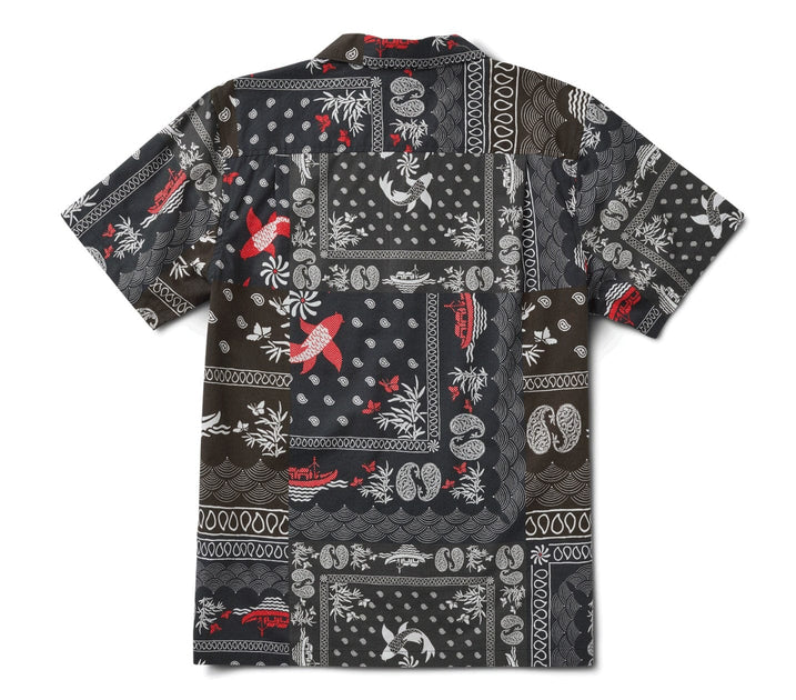 Gonzo Camp Collar Shirt - Hachimaki Black – Man Outfitters