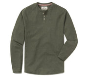 Puremeso Everyday Henley - Oak Moss