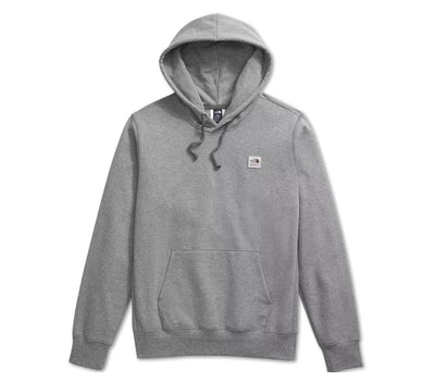 Heritage Patch Hoodie - Heather Grey