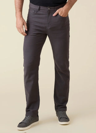 Holden Stretch Knit Pant - Charcoal
