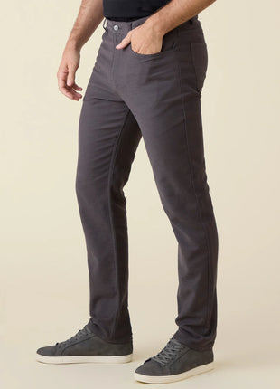 Holden Stretch Knit Pant - Charcoal