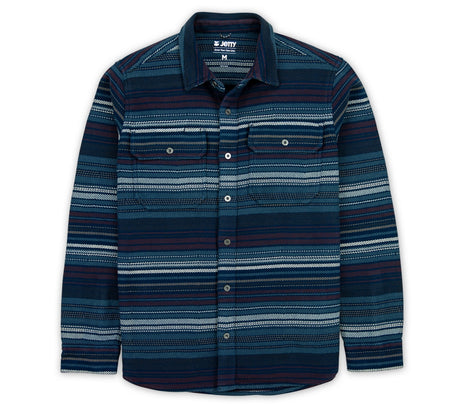 Horizon Heavyweight Flannel - Navy
