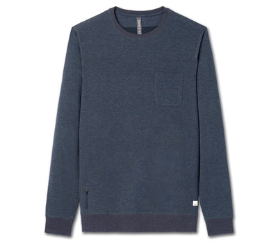 Jeffreys Pullover - Navy Heather