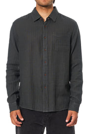 The Alan LS Shirt - Black Wash