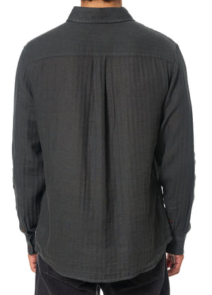 The Alan LS Shirt - Black Wash