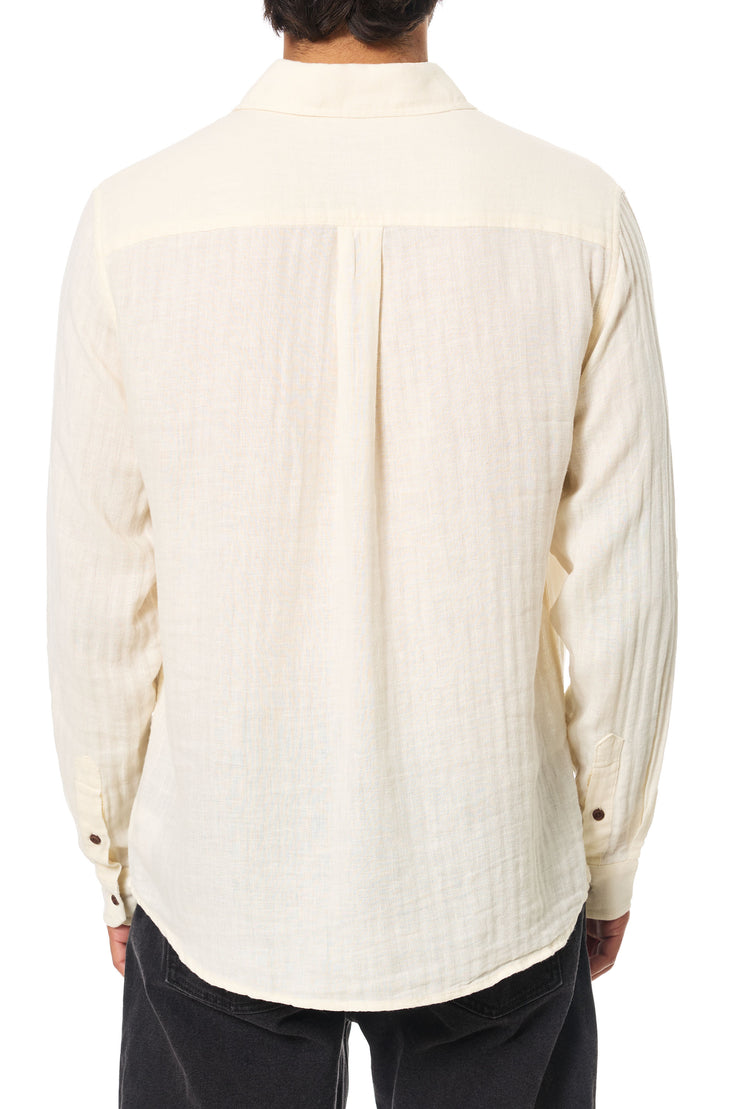 The Alan LS Shirt - Vintage White