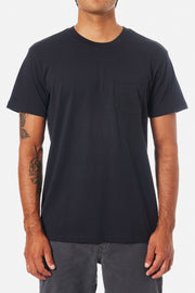 Base Pocket Tee - Black Wash