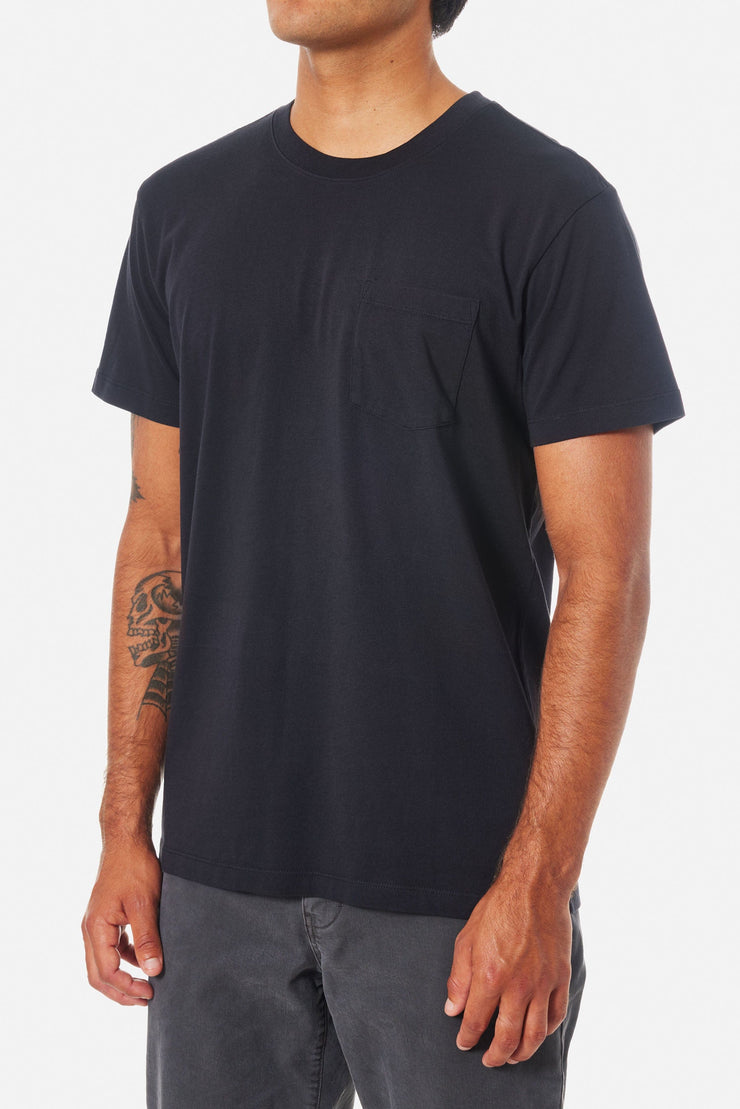 Base Pocket Tee - Black Wash