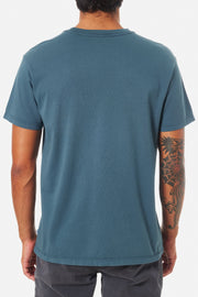 Base Pocket Tee - Hydro Blue