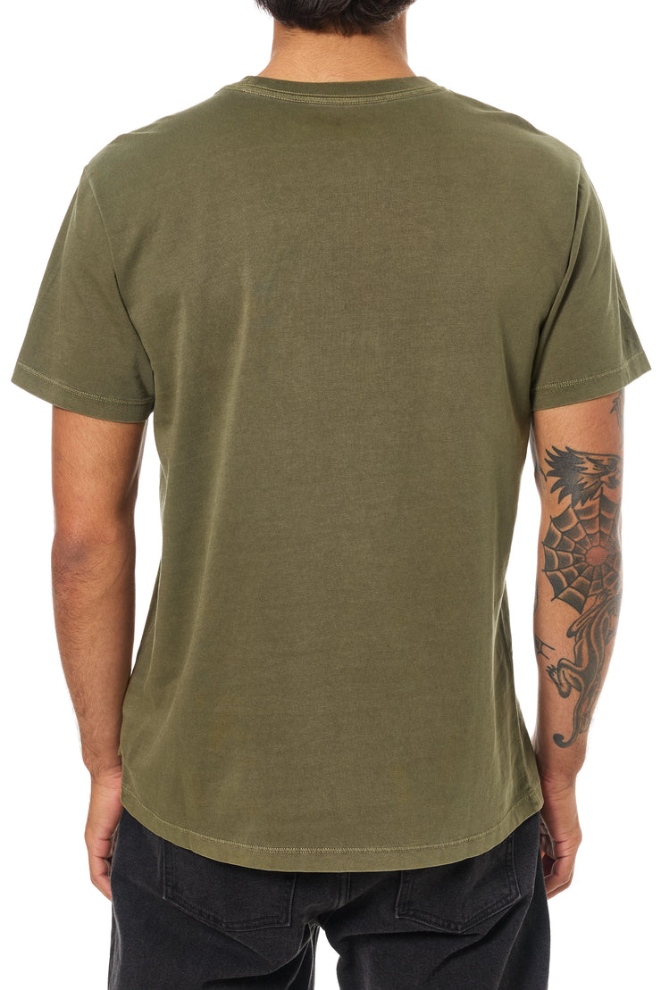 Base Pocket Tee - Shadow Green