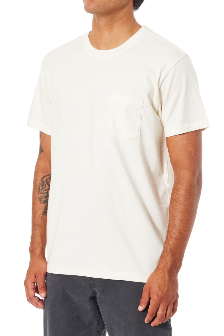 Base Pocket Tee - Vintage White