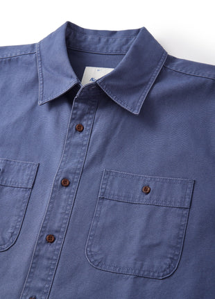 Coast CPO Shirt - Washed Blue