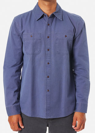 Coast CPO Shirt - Washed Blue