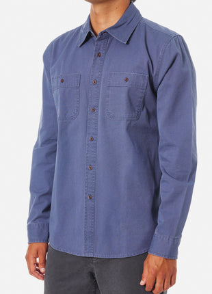 Coast CPO Shirt - Washed Blue