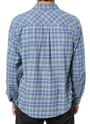 Derek Flannel - Dusty Blue