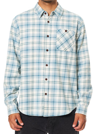 Derek Flannel - Vapor Gray