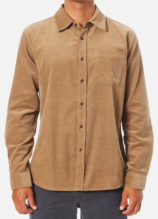 Granada Corduroy Shirt - Elmwood