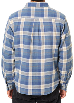 Harold Shirt Jacket - Washed Blue