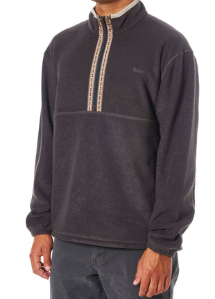 Nelson Fleece Pullover - Black Wash