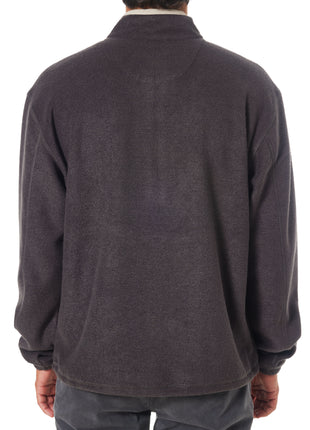 Nelson Fleece Pullover - Black Wash