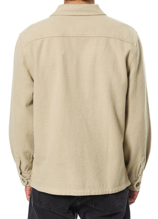 Shiloh Flannel Overshirt - Vintage Khaki